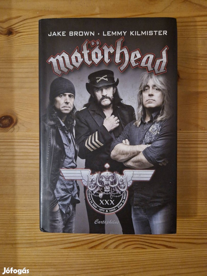 Jake Brown - Lemmy Kilmister - Motörhead könyv