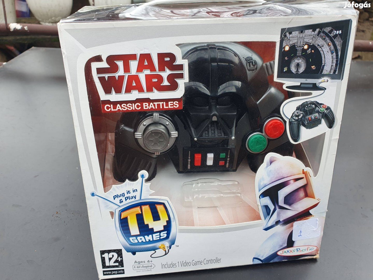 Jakks 03566 - Star Wars Classic Battles Plug & Play TV-játék -új