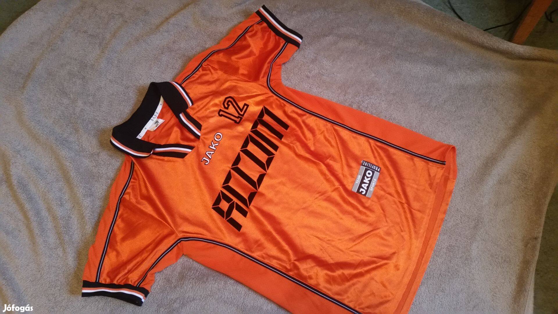 Jako sports uniszex, galléros futballmez S -5 darab új póló