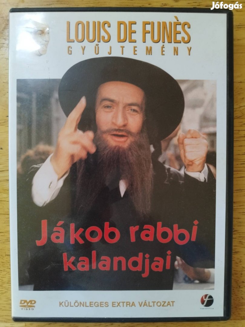 Jákob rabbi kalandjai dvd Louis De Funes Szinkronizált