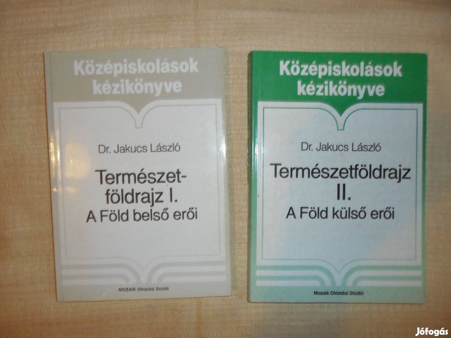 Jakucs László: Természetföldrajz I-II. (Középiskolások kézikönyve)