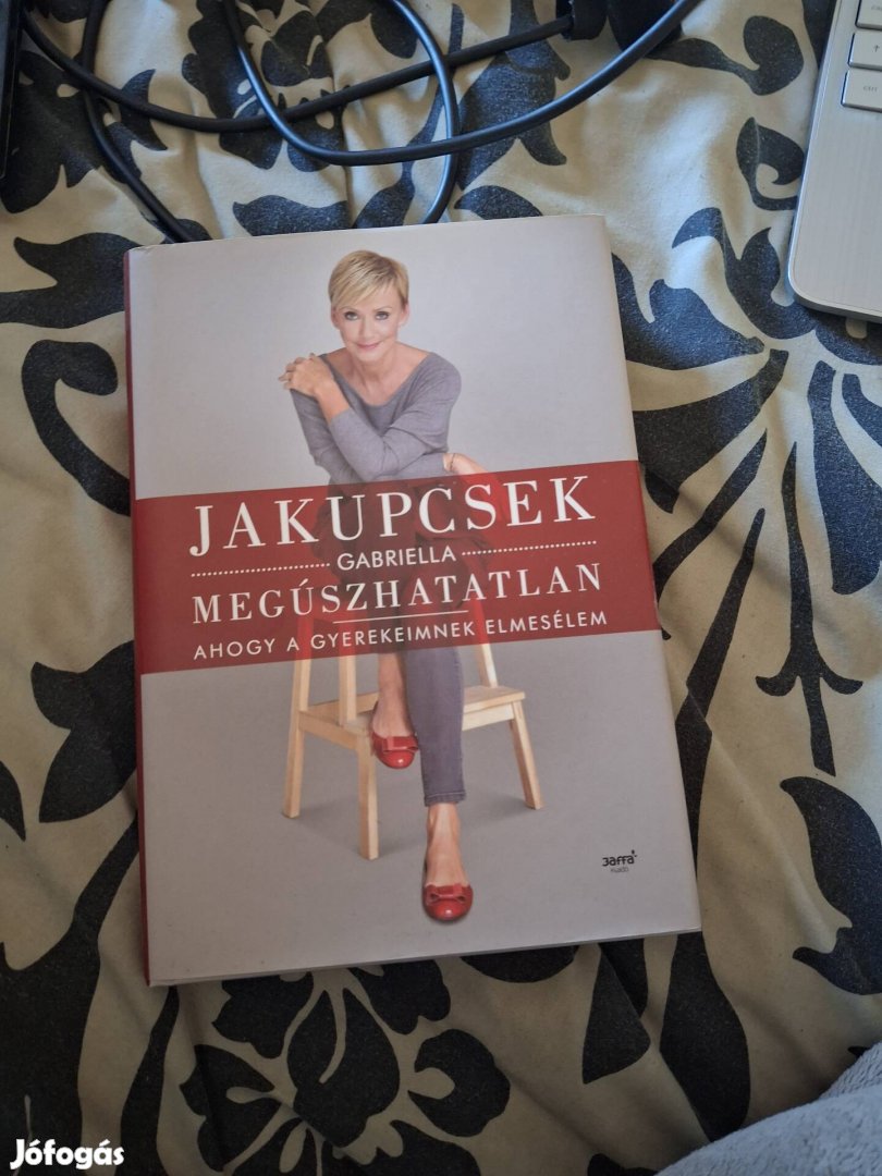 Jakupcsek Gabriella dedikált könyv