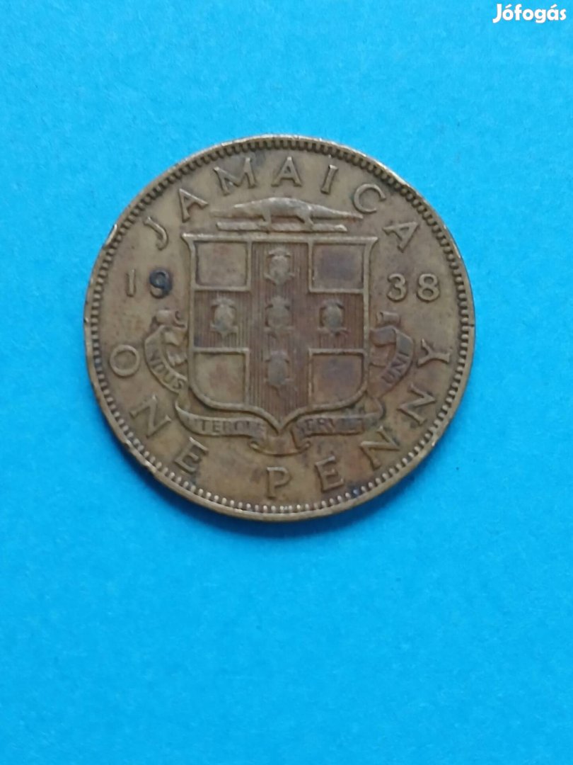 Jamaica 1 penny 1938 VI.Georg