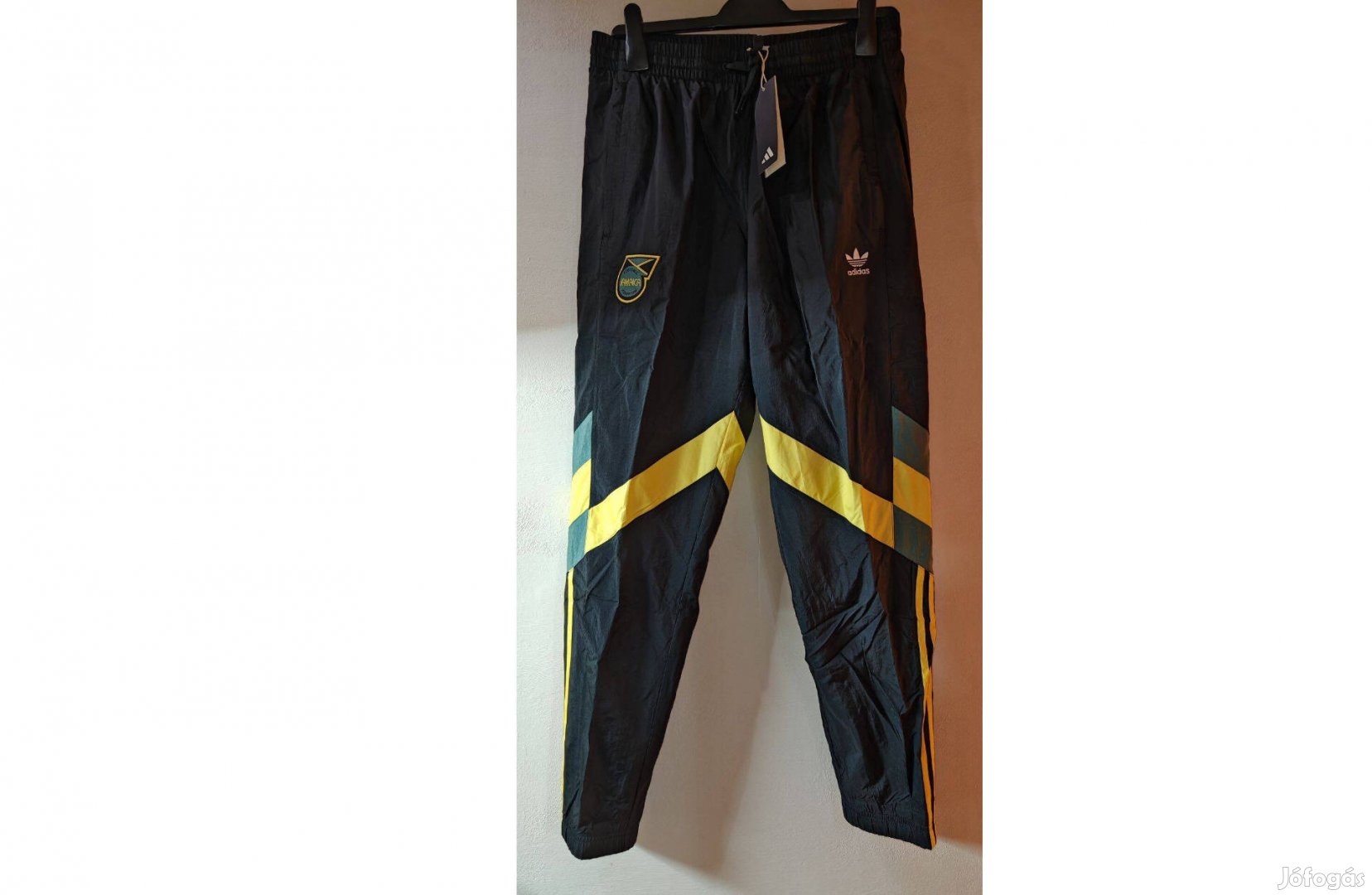 Jamaica válogatott fekete eredeti adidas Originals hosszú nadrág (M)