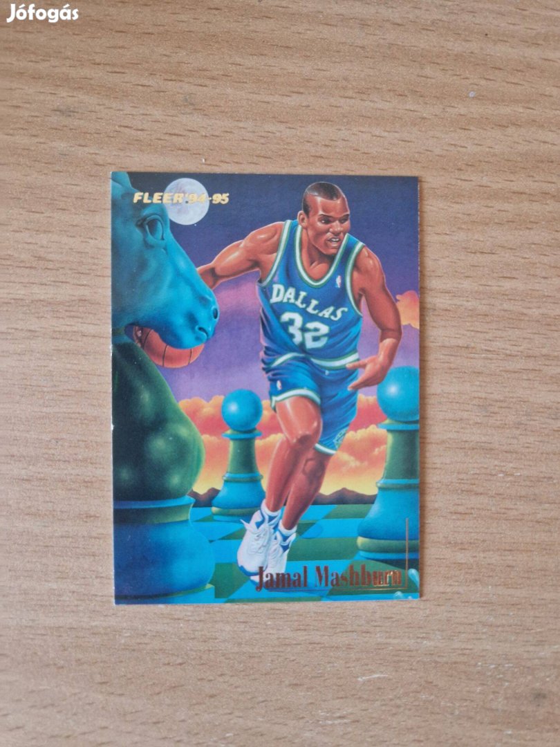 Jamal Mashburn Fleer 1994-95 Mix Mashter Slam 1of9 kosaras