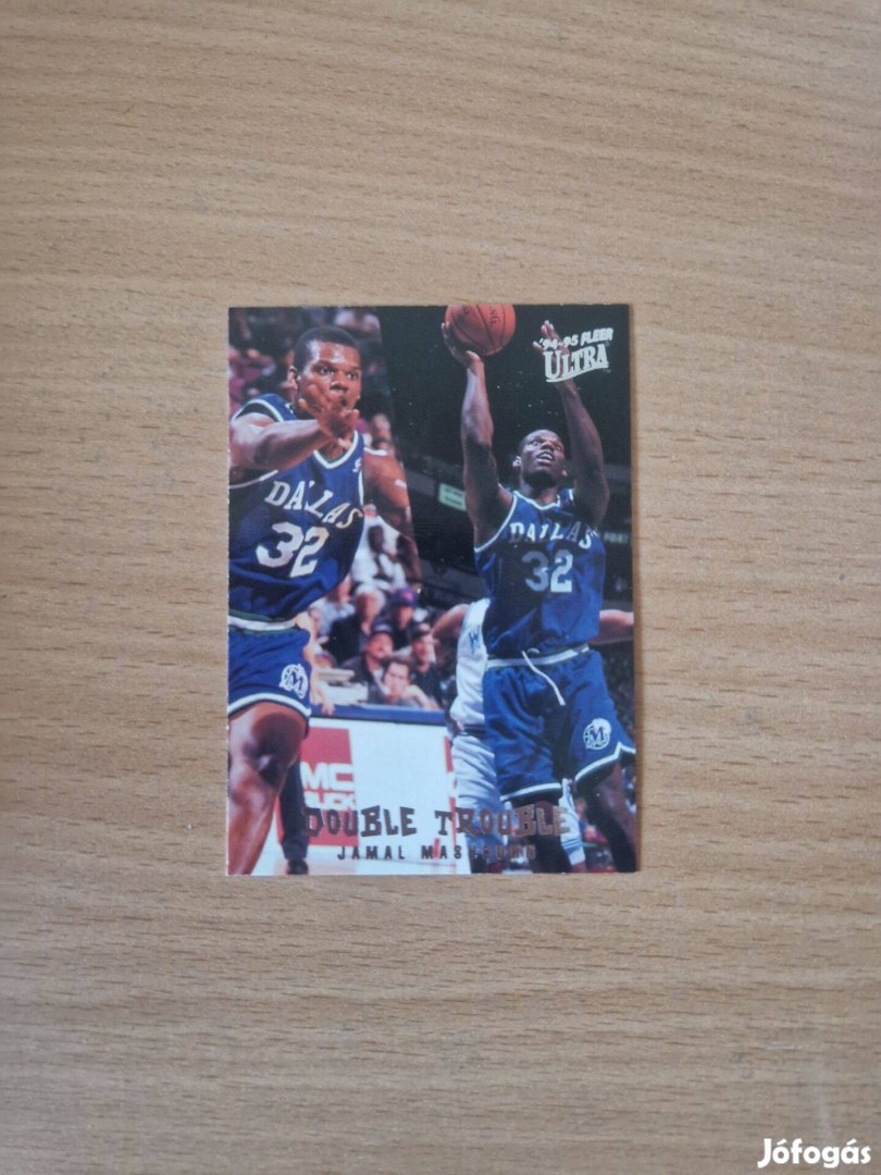 Jamal Mashburn Fleer Ultra 1994-95 Double Trouble 4of10