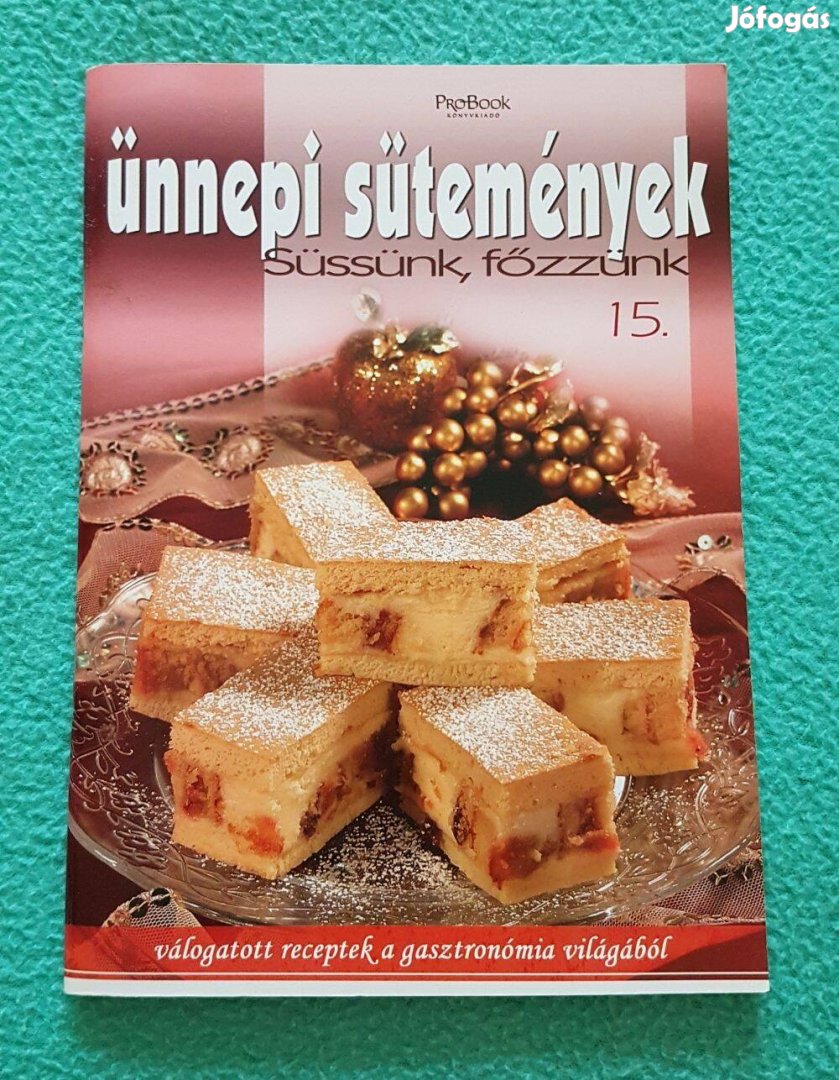 Jámbor Mariann - Ünnepi sütemények könyv