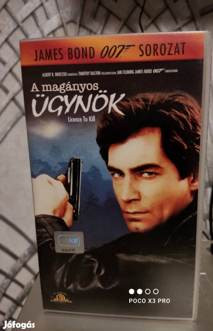 James Bond 007 A magányos ügynök VHS