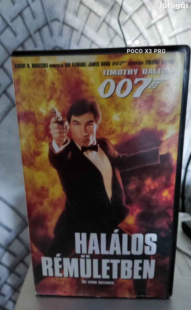 James Bond 007-Halálos rémületben VHS