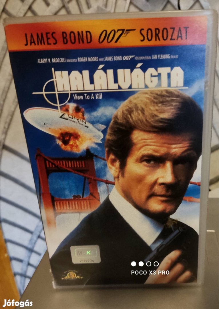 James Bond 007 - Halálvágta VHS 