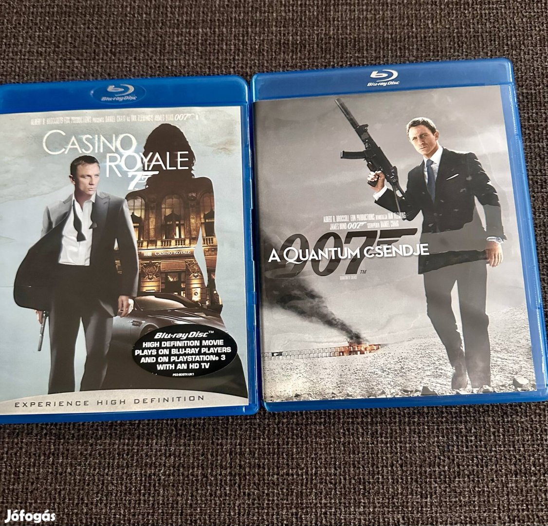 James Bond Blu-Ray filmek egyben