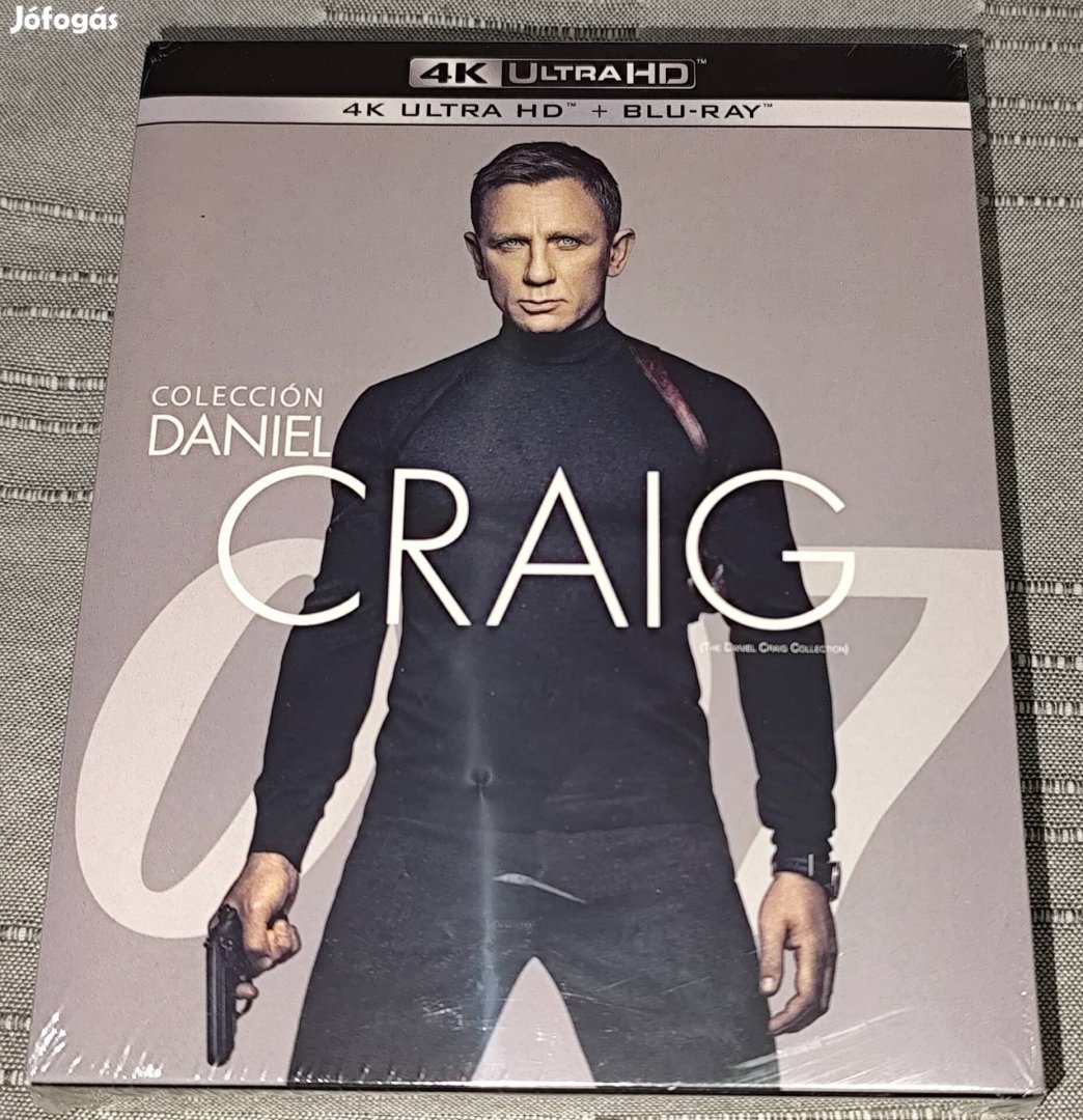 James Bond Daniel Craig 4k-s digistack gyűjtemény 