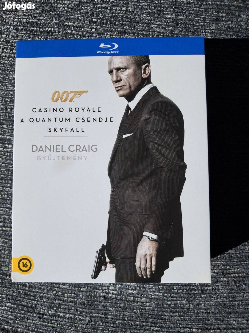 James Bond - Daniel Craig Bond-gyűjtemény (három filmes változat, 3 BD