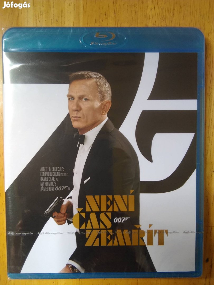 James Bond - Nincs idő meghalni blu-ray Daniel Craig Új 