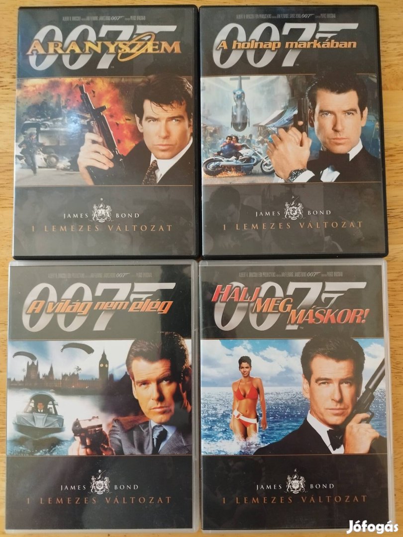 James Bond - Pierce Brosnan dvd gyűjtemény 