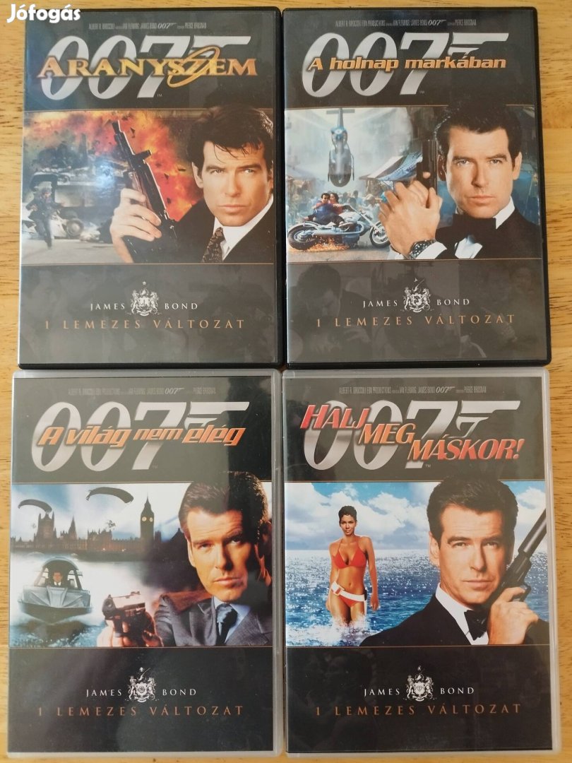 James Bond - Pierce Brosnan dvd gyűjtemény 