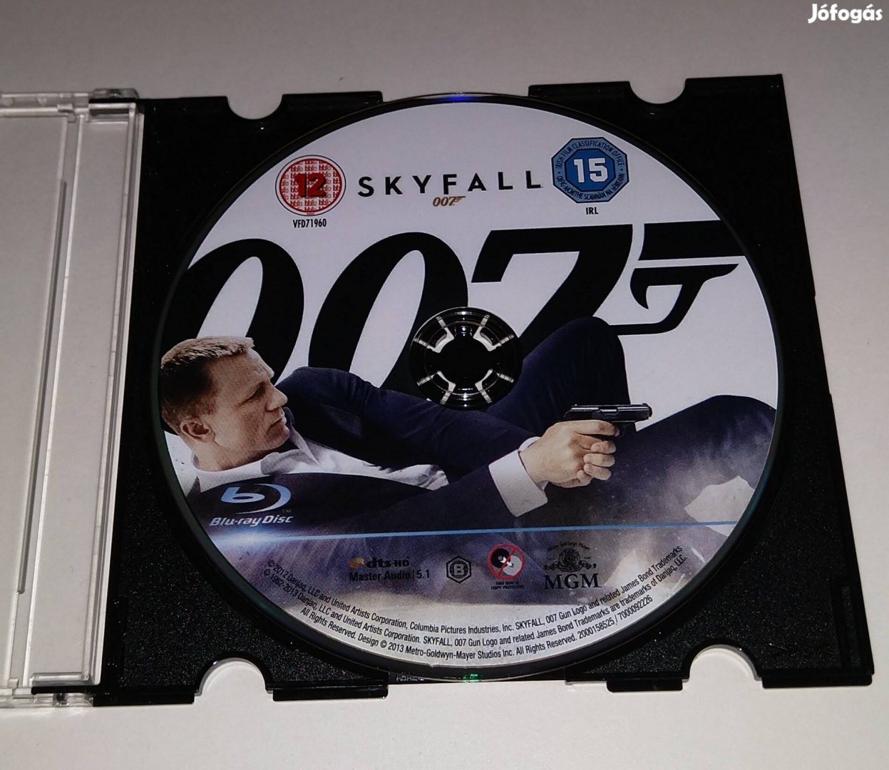 James Bond - Skyfall Blu-ray Film - Angol!