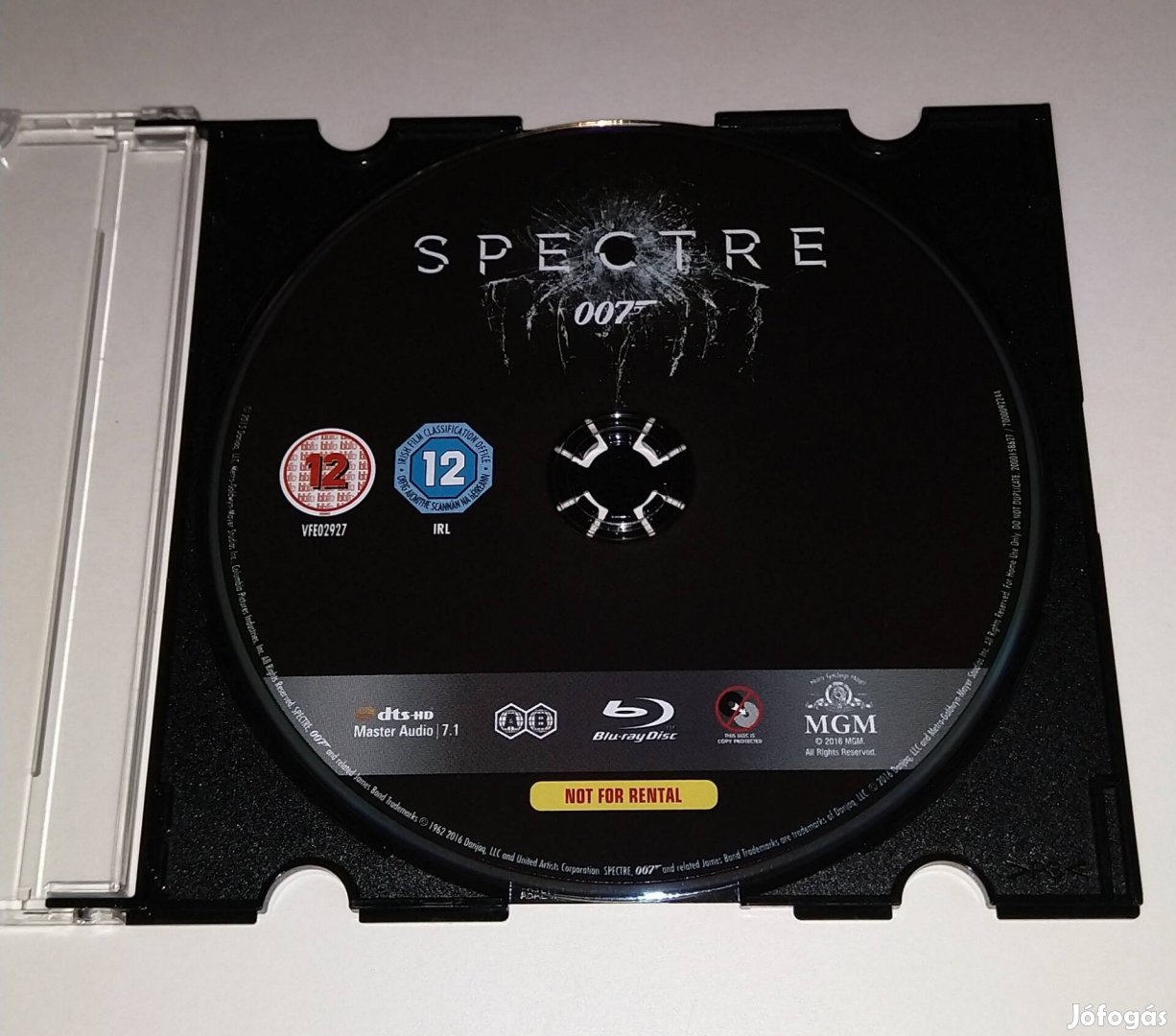 James Bond - Spectre Blu-ray Film - Angol!