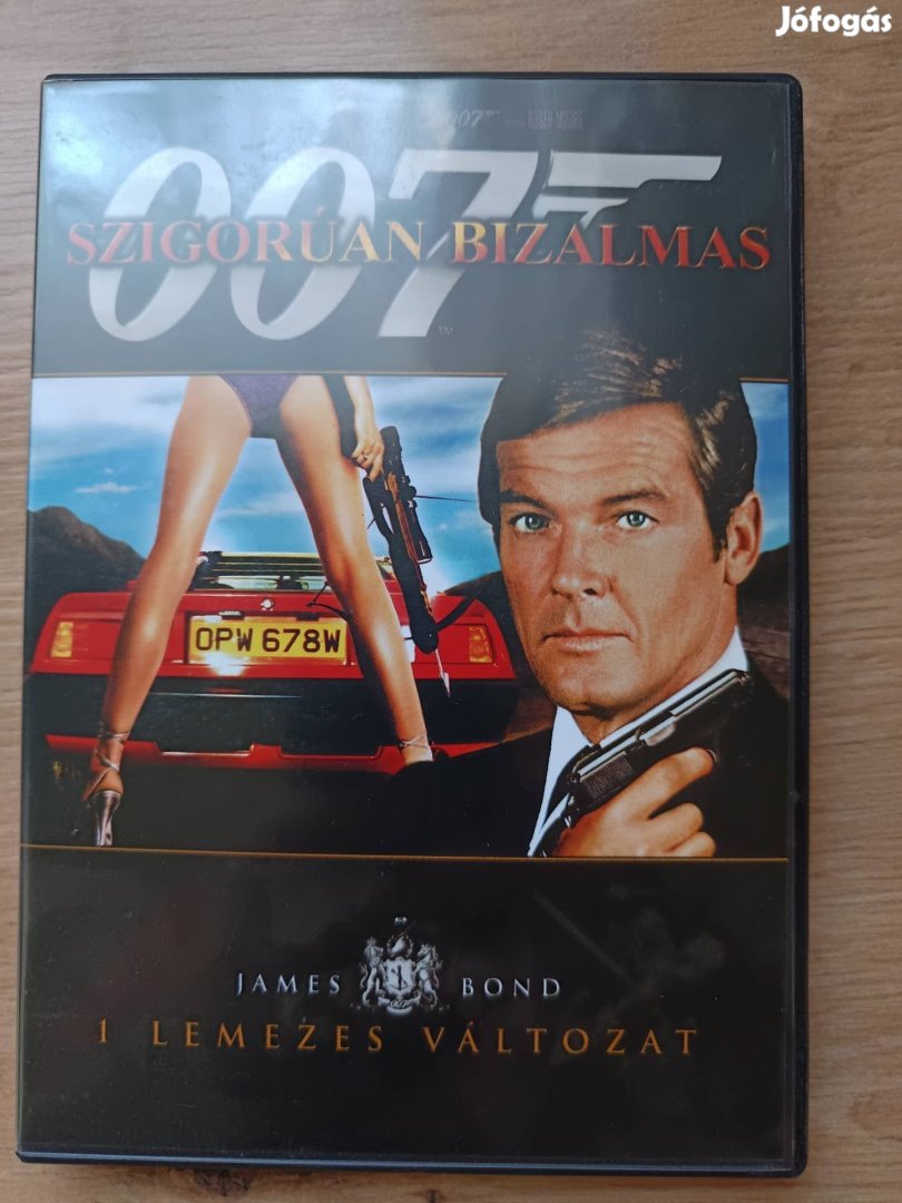 James Bond , "Szigorúan bizalmas" DVD film , 1981 (Roger Moore)