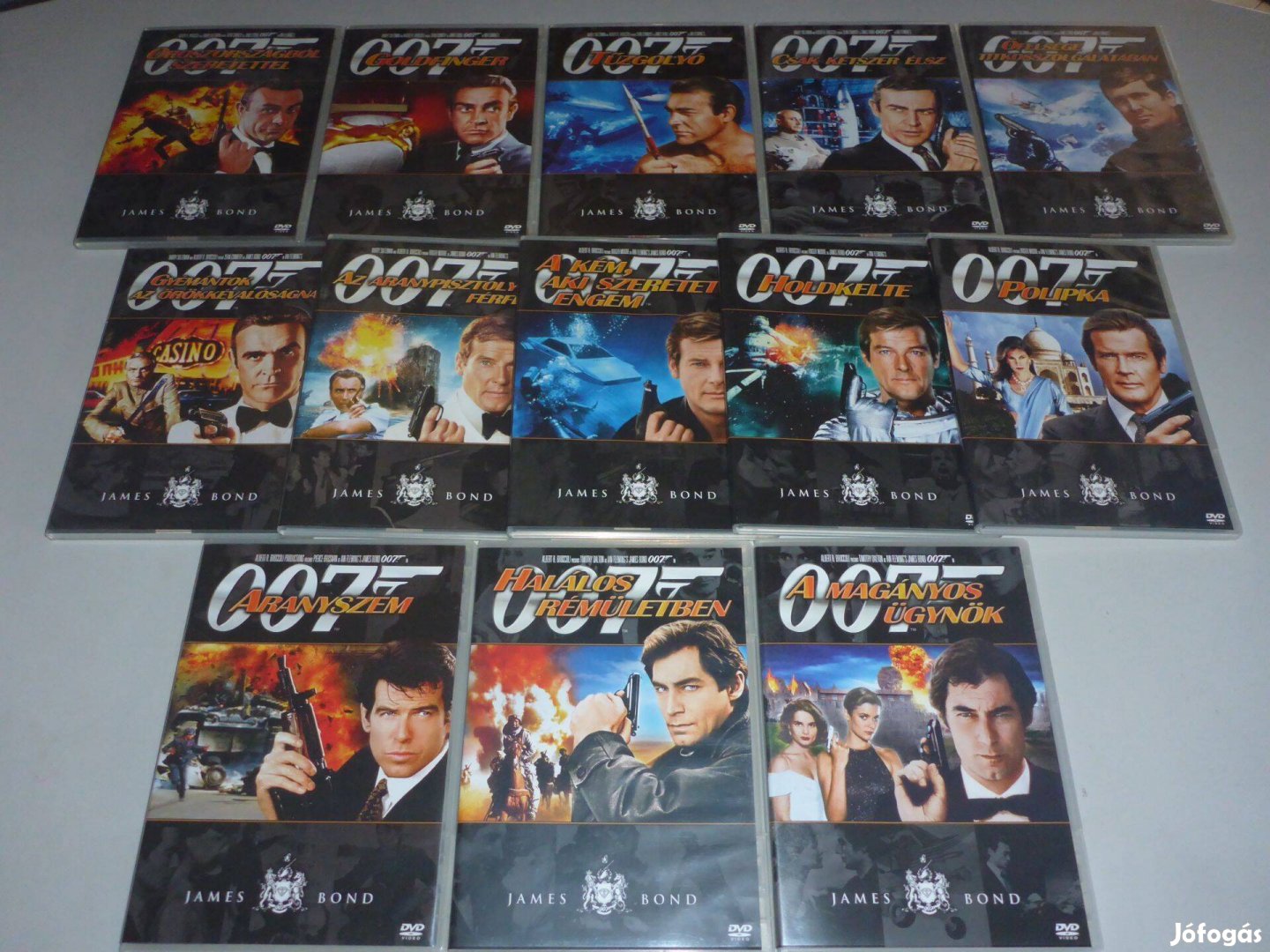 James Bond gyűjtemény (slim tokos) DVD film /