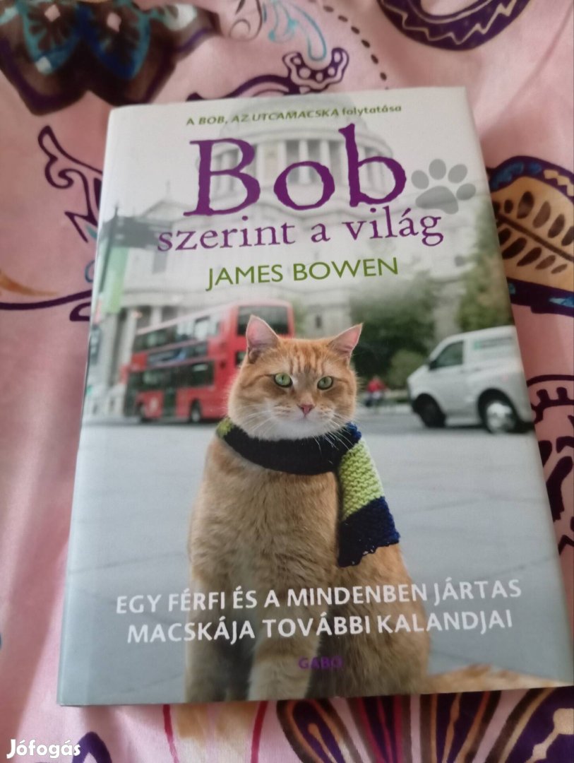 James Bowen: Bob szerint a világ (Bob, az utcamacska 2.)