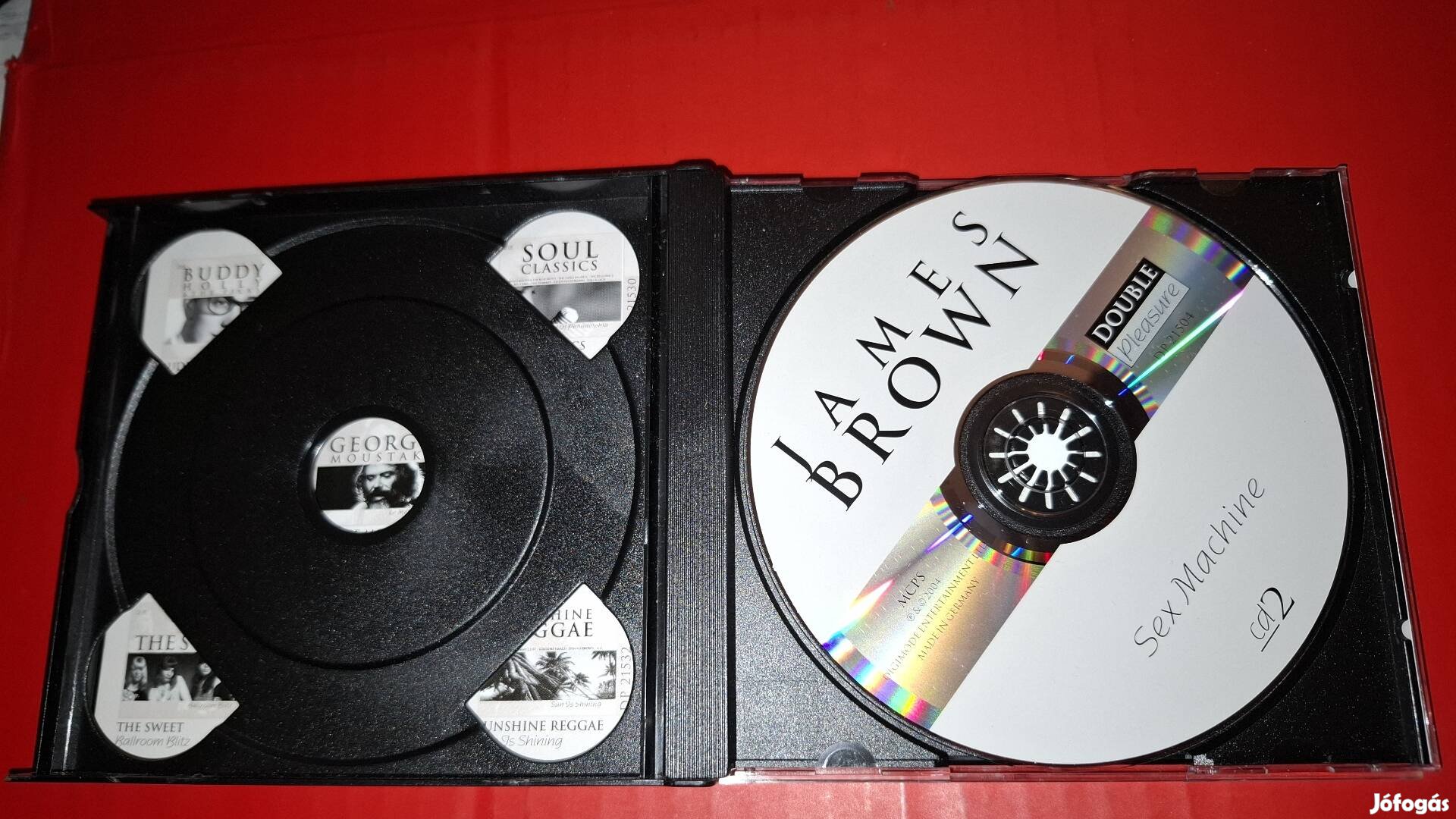 James Brown S.x Machine dupla Cd box 2004