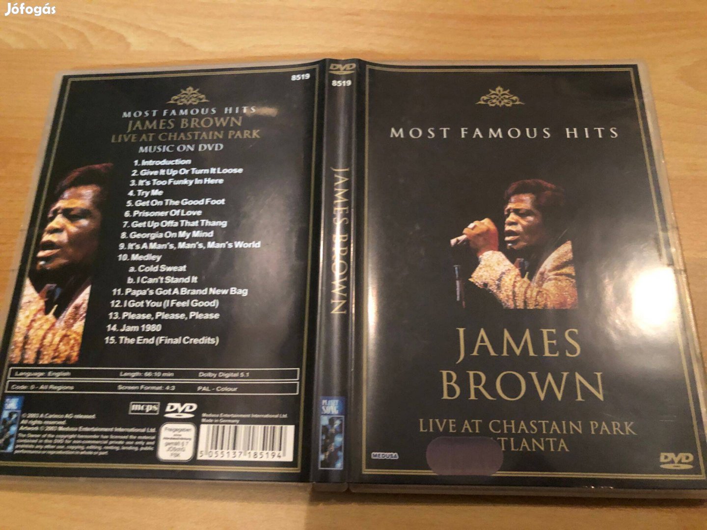 James Brown - Live At Chastain Park Zenei DVD