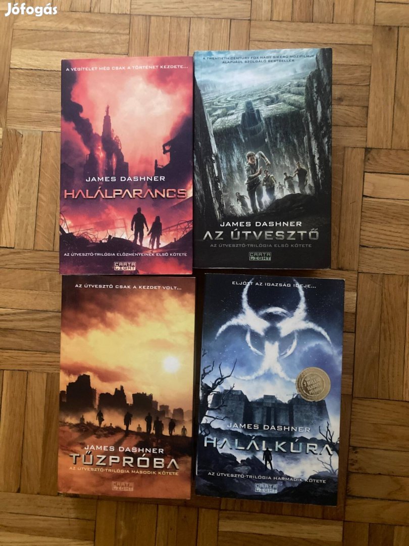 James Dashner az útvesztő sorozat