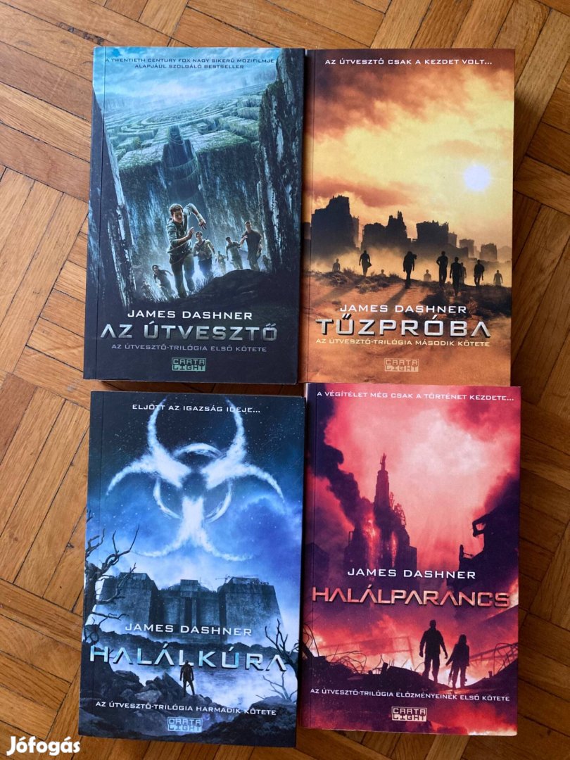 James Dashner az útvesztő sorozat