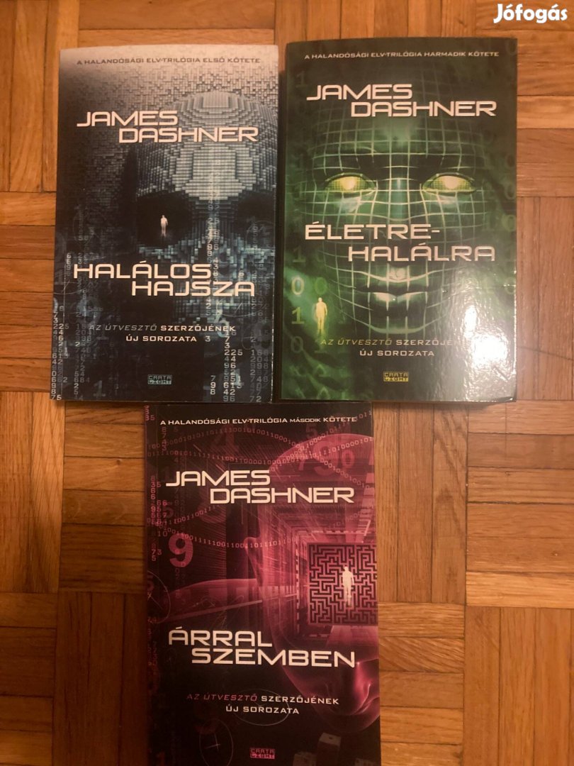 James Dashner halandósági elv trilógia