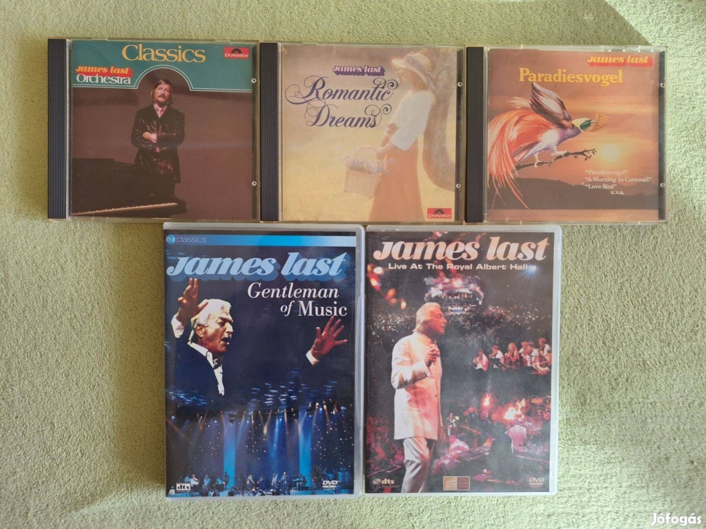 James Last CD-k és zenei DVD-k