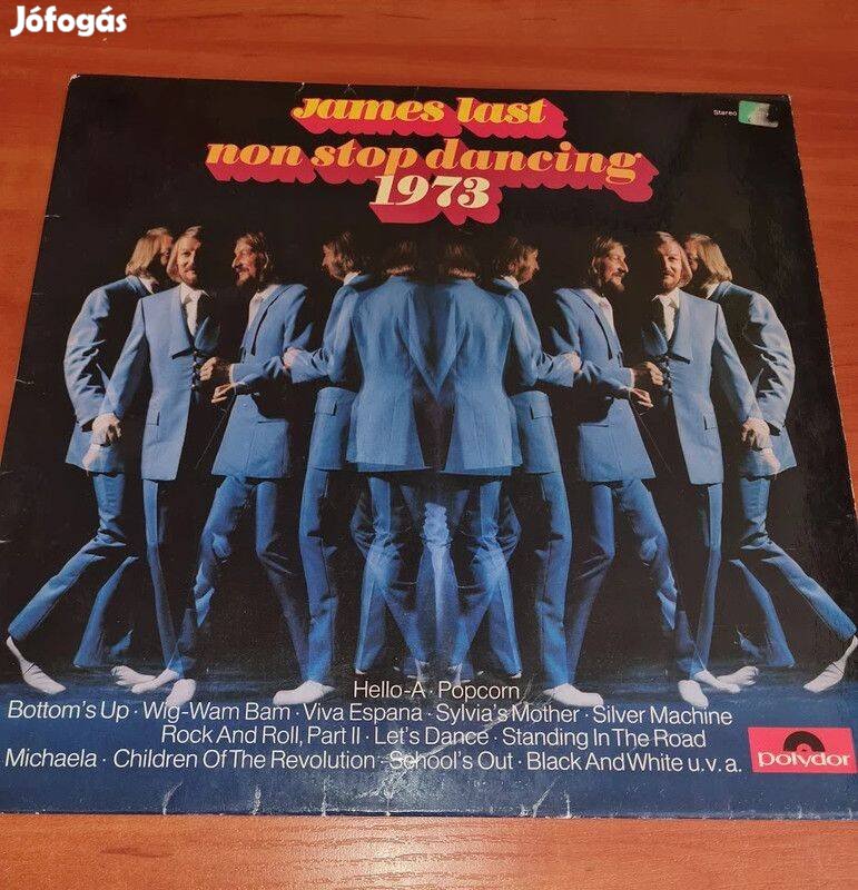 James Last - Non Stop Dancing 1973; LP, Vinyl, bakelit