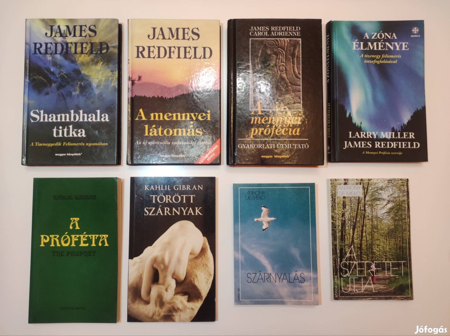 James Redfield, Anthony de Mello, Kahlil Gibran könyvek egyben