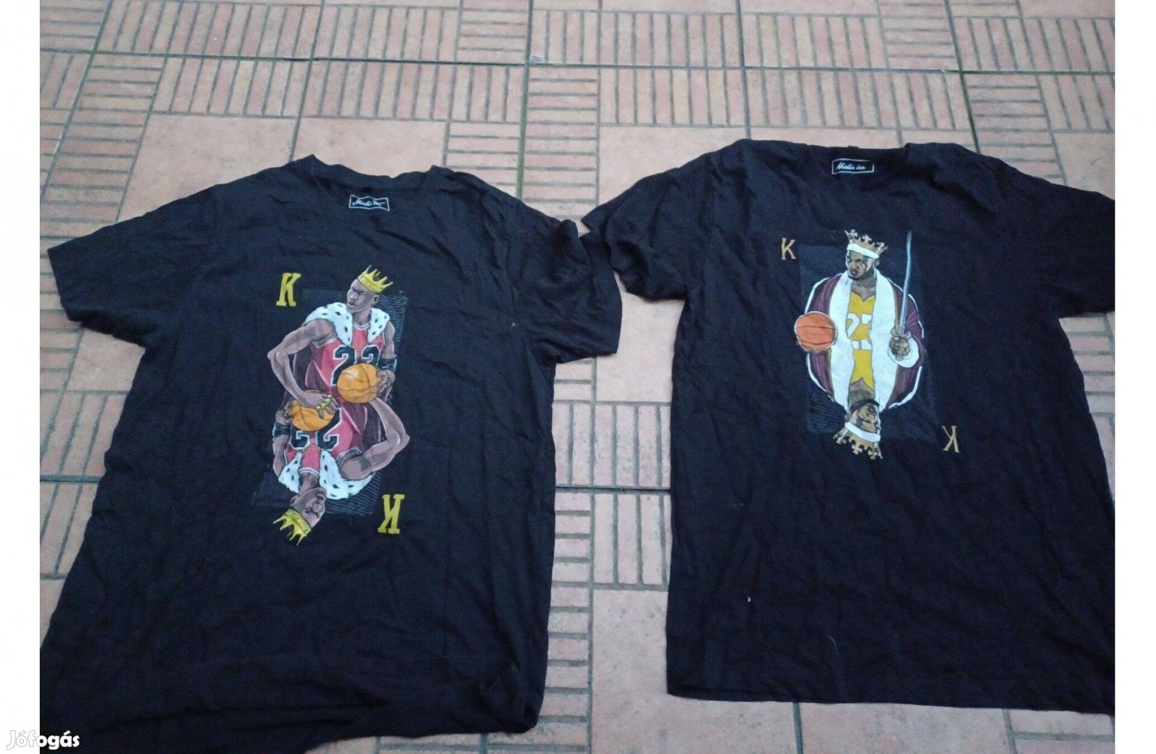 James póló Jordan póló L XL 2db