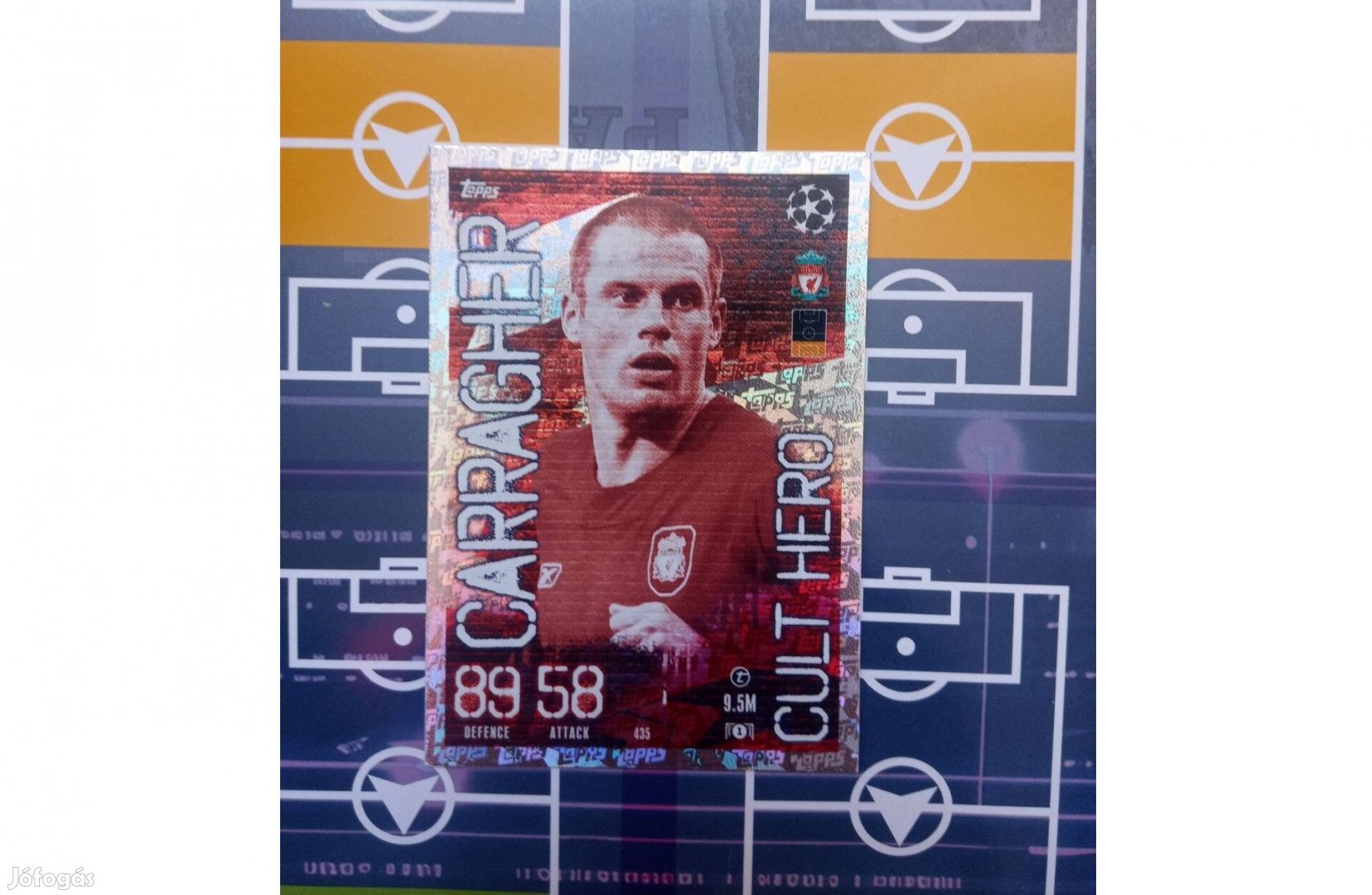 Jamie Carragher (Liverpool) Cult Hero kártya