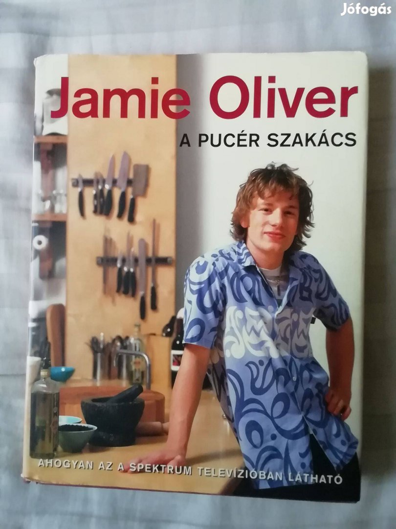 Jamie Oliver, A pucér szakács új szakácskönyv, olcsón