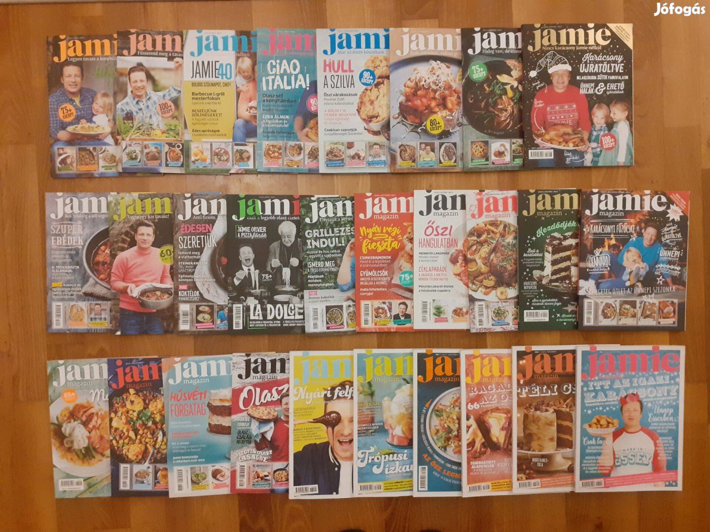 Jamie Oliver magazin sorozat kitűnő állapotban