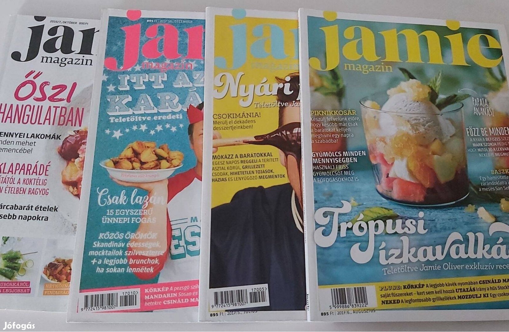 Jamie Oliver magazinok (4 db)