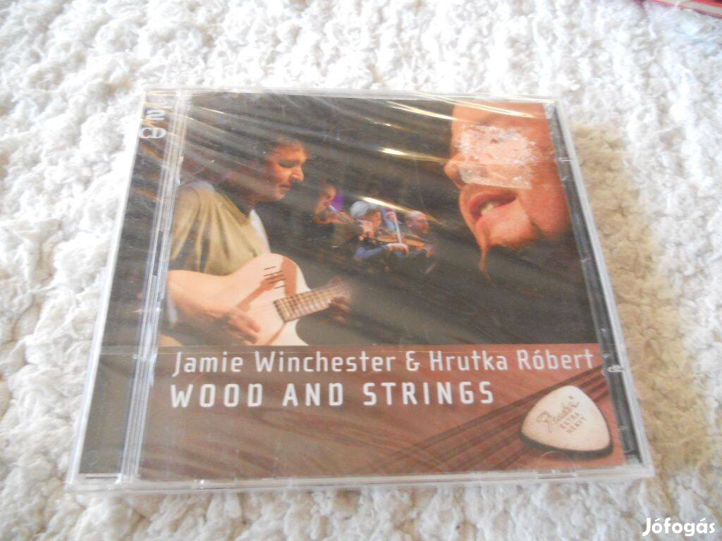 Jamie Winchester & Hrutka Róbert : Wood and strings 2CD ( Új, Fóliás)