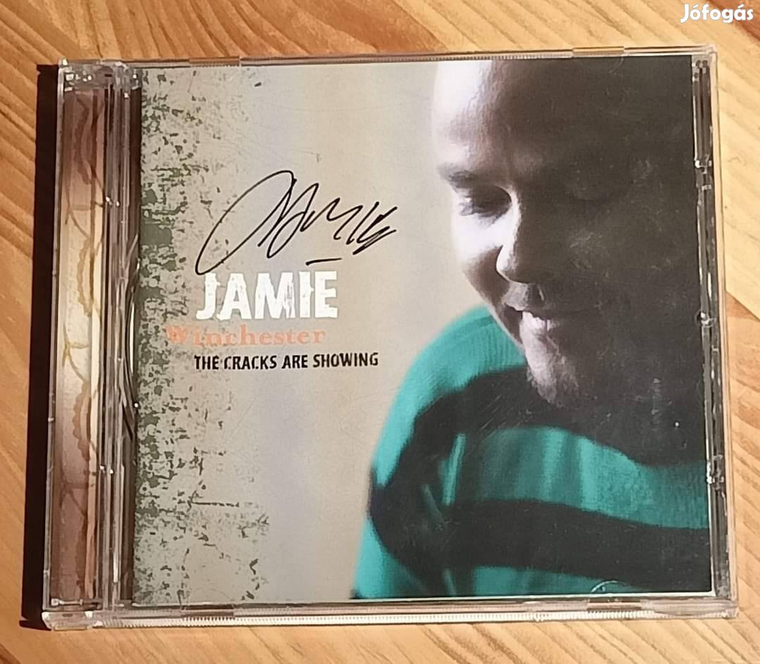 Jamie Winchester - The Cracks Are Showing CD Dedikált