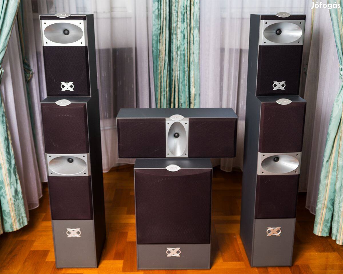 Jamo X házimozi 5.1 hangfal szett 5x100 W Technics erősítővel
