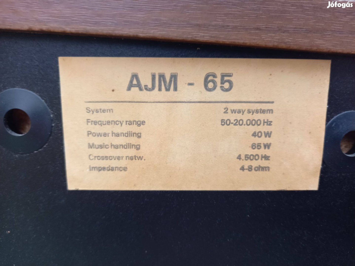 Jamo hangfalpár eladó vagy csere