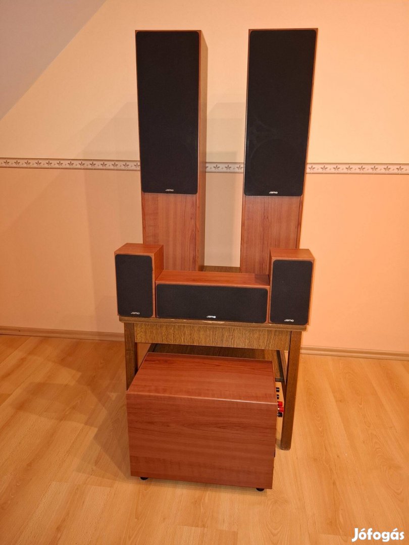 Jamo hangfalszett erősítővel