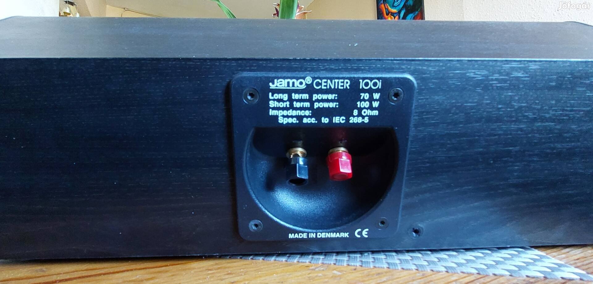 Jamo hifi 100 wattos center hangfal
