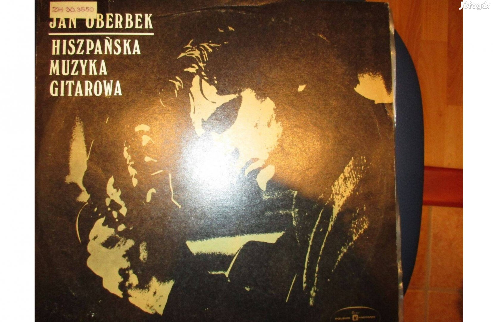 Jan Oberbek Hiszpańska Muzyka Gitarowa vinyl hanglemez eladó