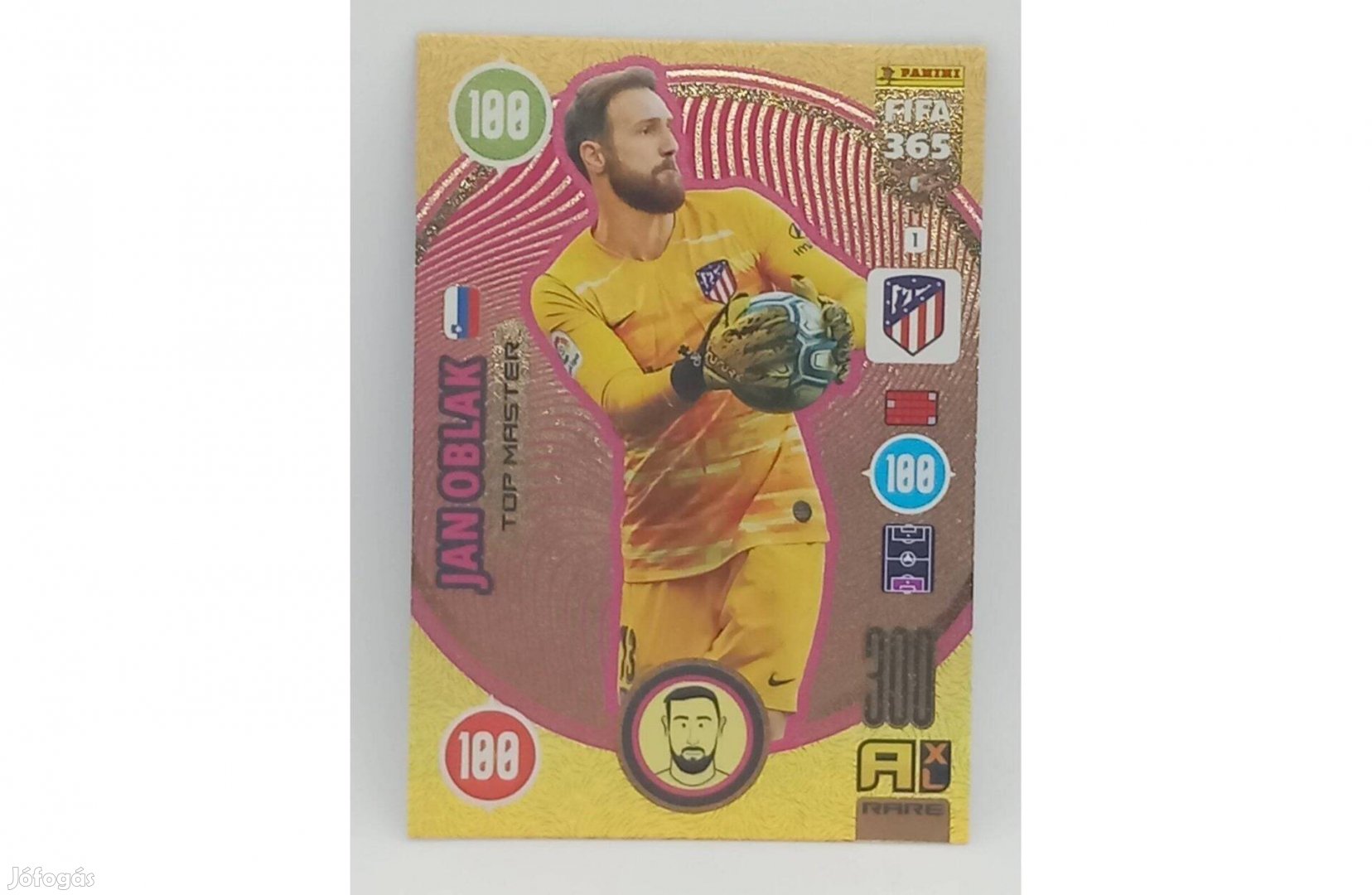 Jan Oblak Fifa 365 Top Master 2020 focis kártya