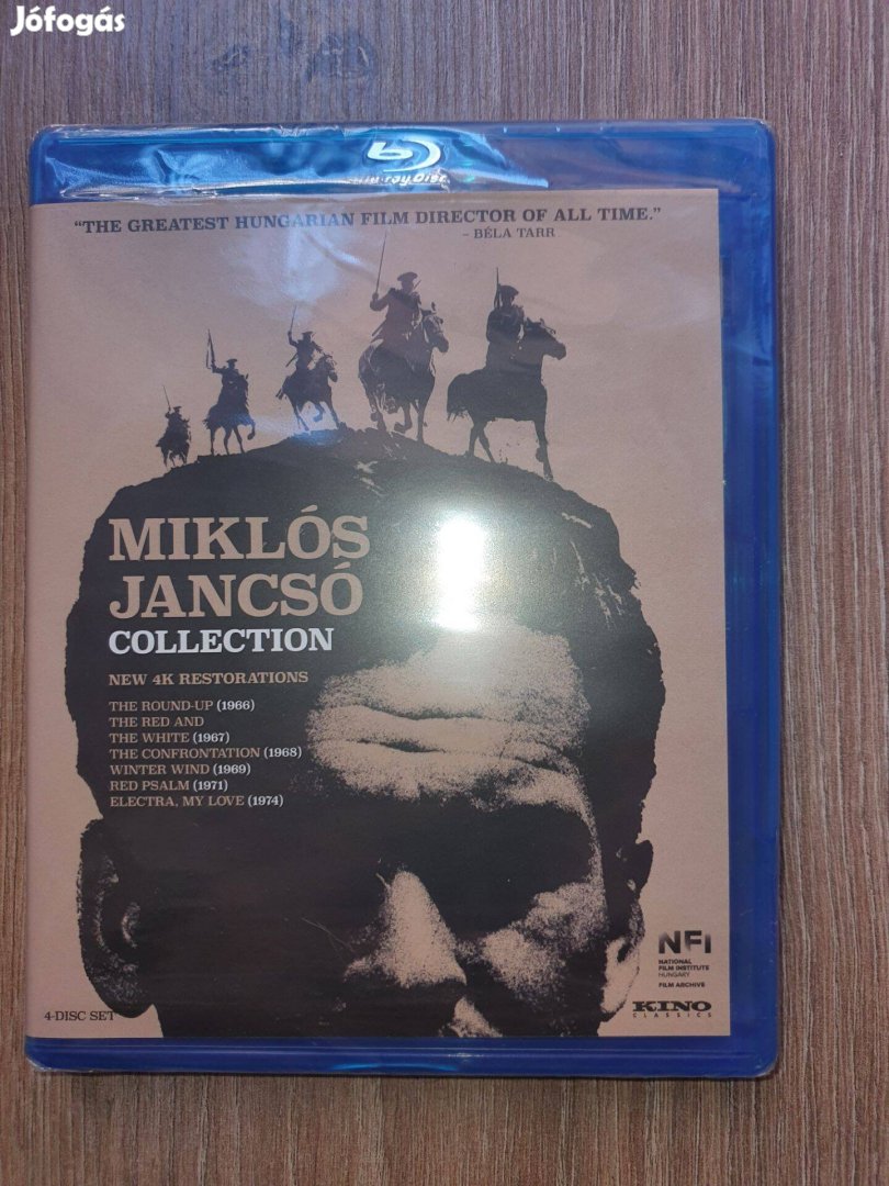 Jancsó Miklós Kollekció Blu-Ray A gyűjtemény, amely négylemezes szett