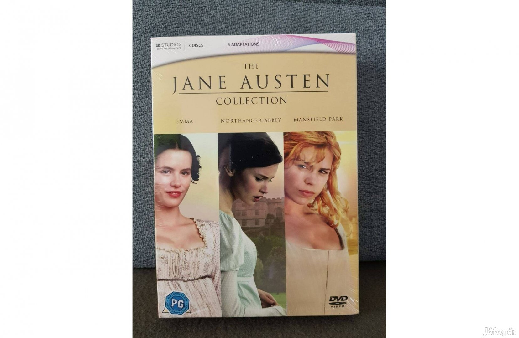 Jane Austen 3 részes DVD (angol)