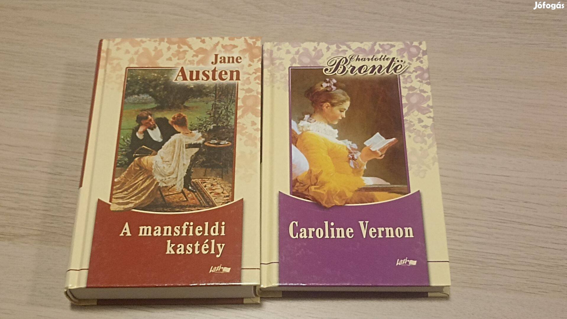 Jane Austen, Charlotte Brontë romantikus regények, jó állapotban (2db)