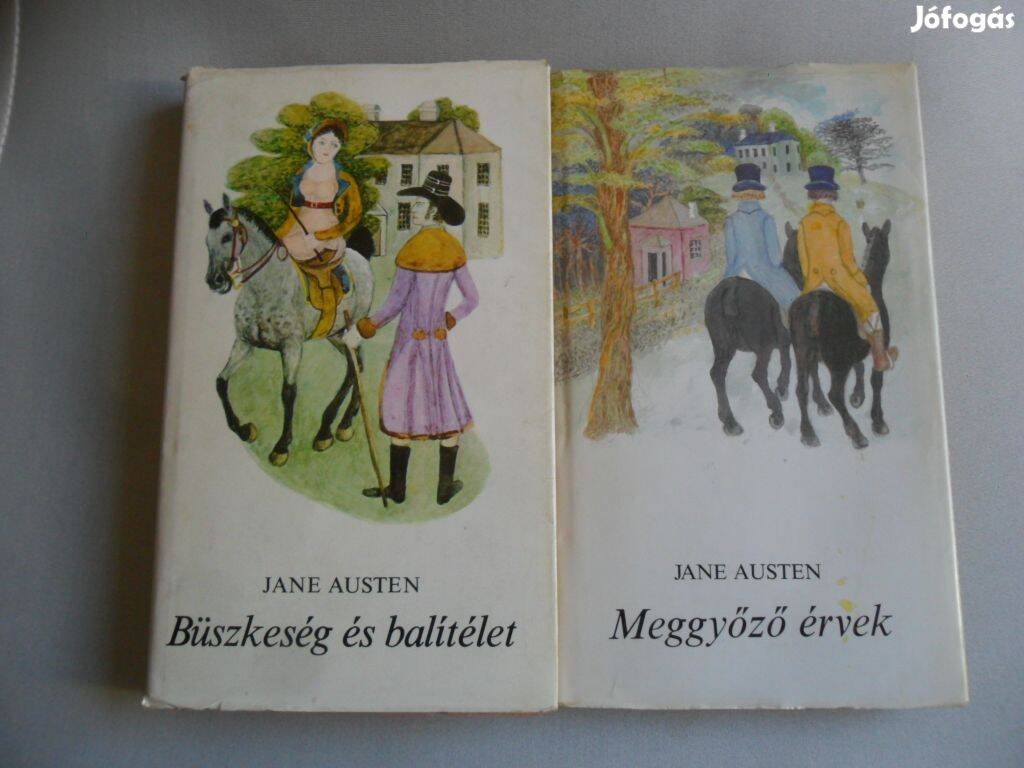 Jane Austen könyvek